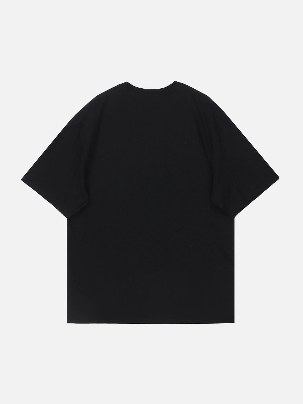 T-Shirt mit Enten-Grafik 