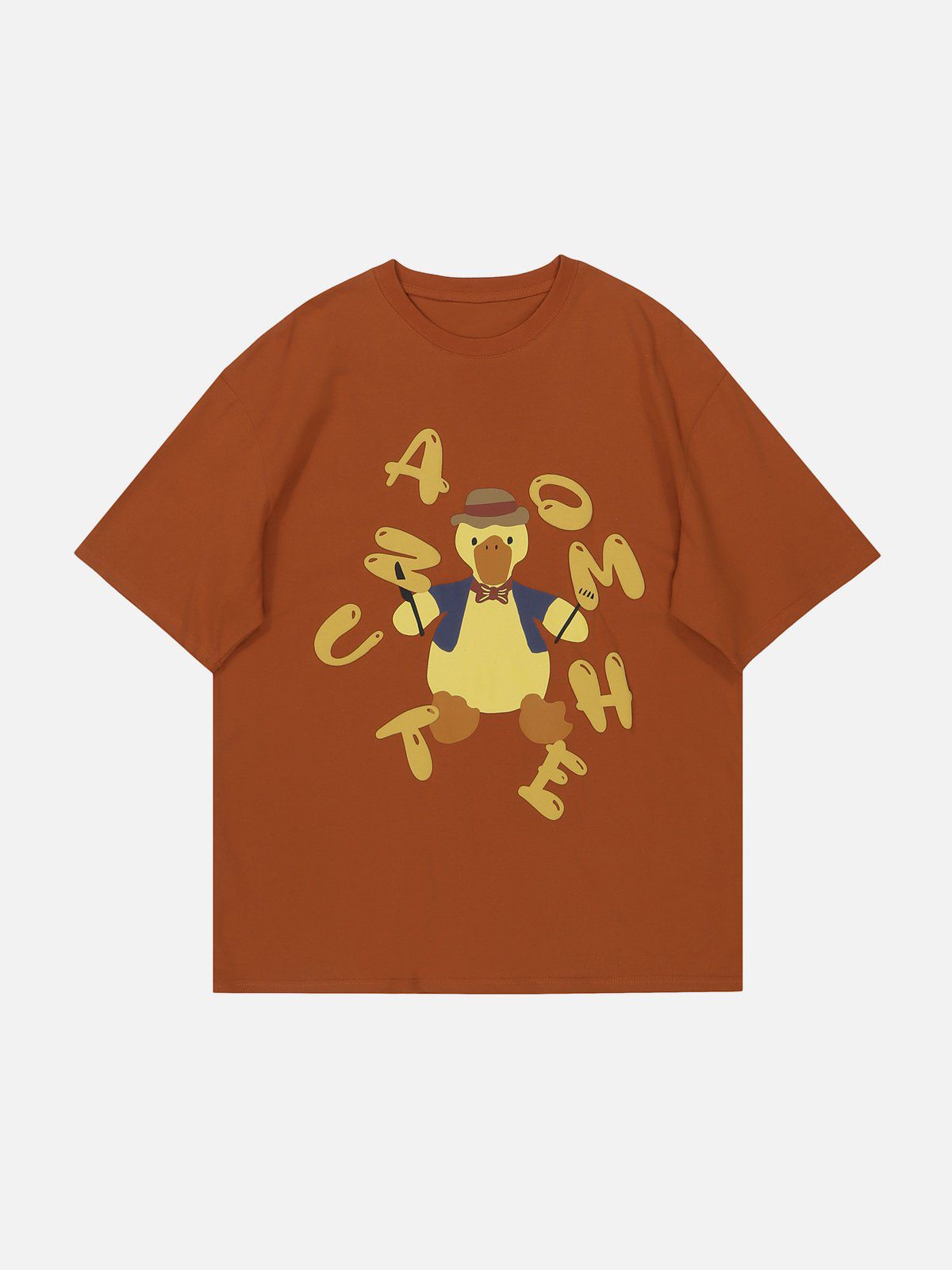 T-Shirt mit Enten-Grafik 