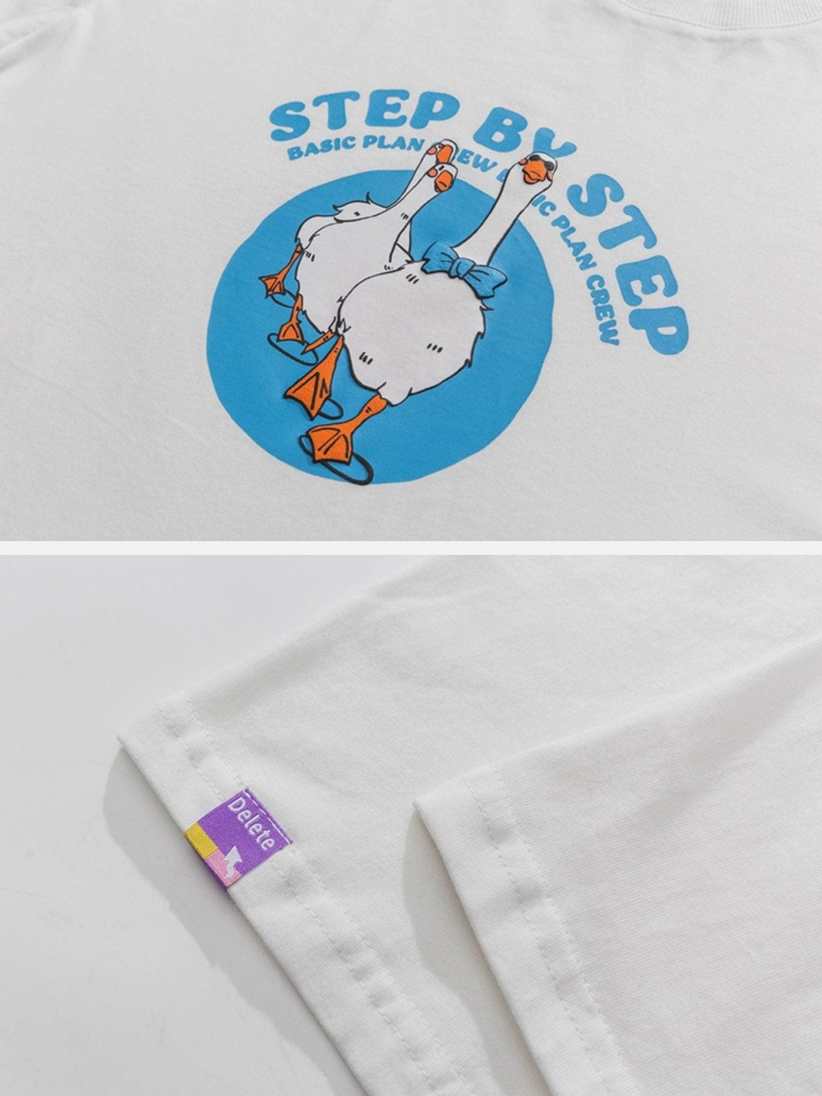 T-Shirt mit Enten-Print 
