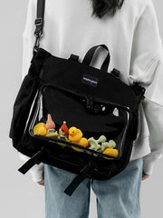 Duck Transparent Shoulder Bag