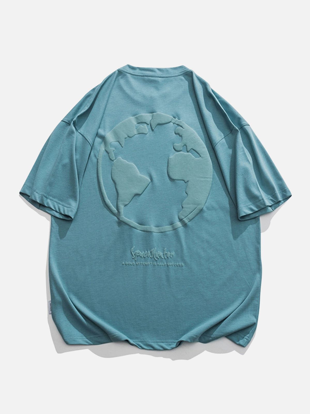 Earth Graphic Solid Color Tee