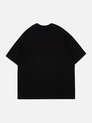Einklang Kamera-Print-T-Shirt 