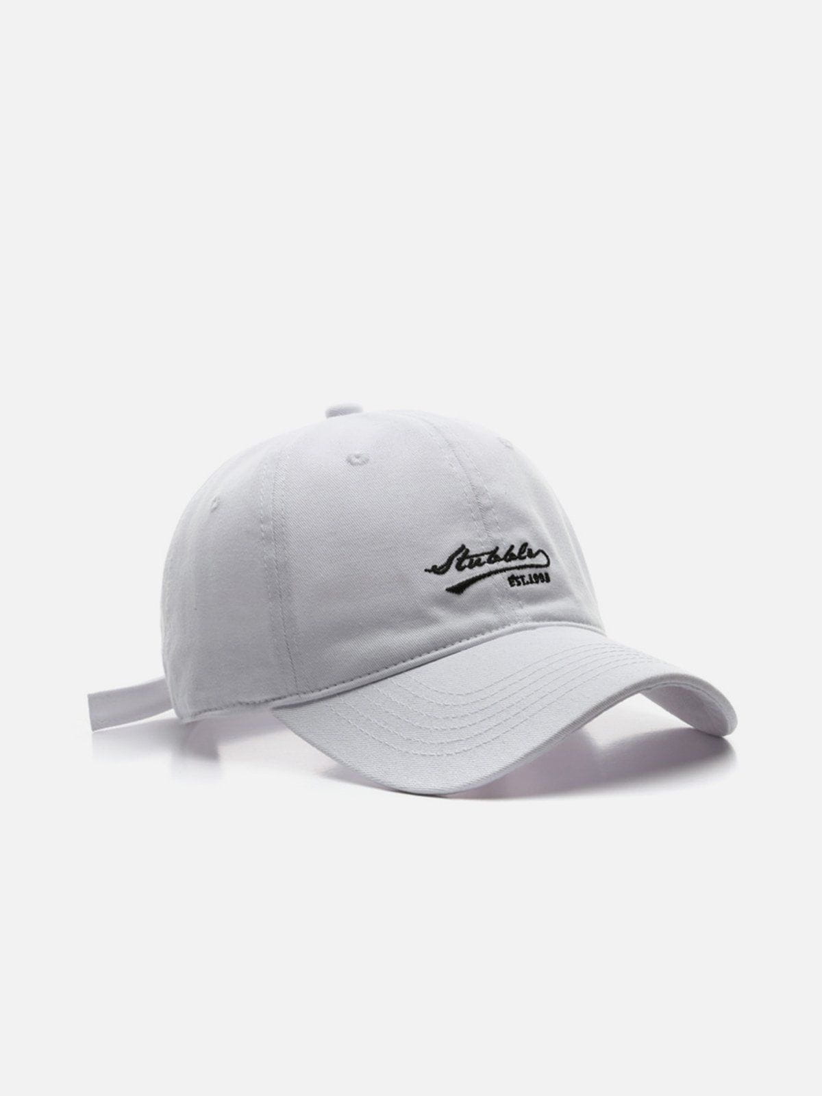 Embroidered Letters Baseball Cap