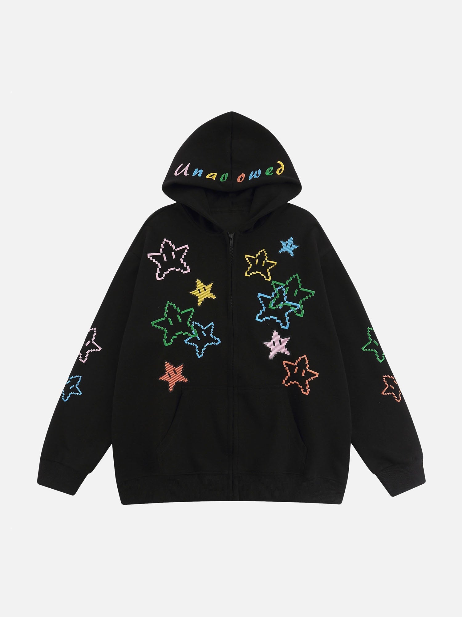 Embroidered Star Hoodie