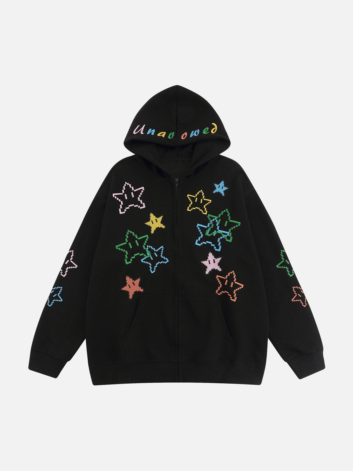 Embroidered Star Hoodie