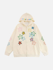 Embroidered Star Hoodie
