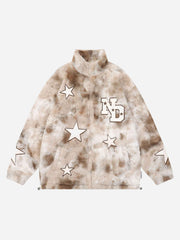 Lammwolljacke mit besticktem Stern - 1798 