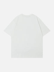 T-Shirt mit gesticktem Bullet-Print 