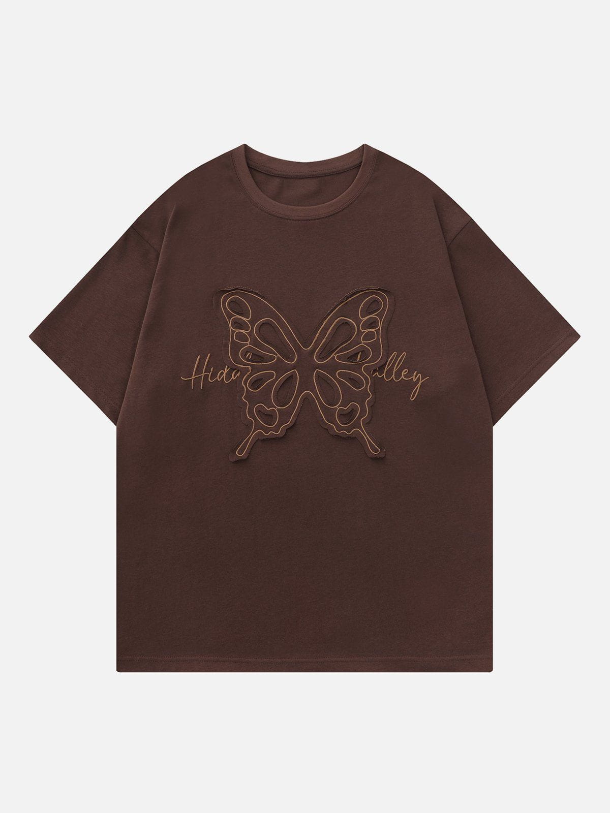 Embroidery Butterfly Tee