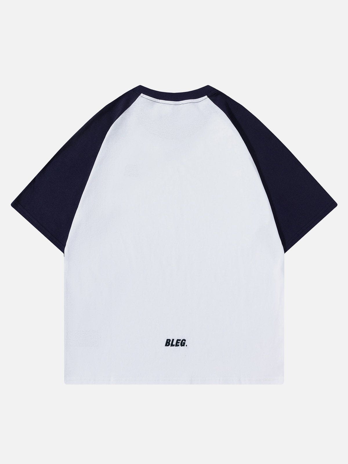 T-Shirt mit Patchwork-Stickerei 