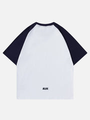 T-Shirt mit Patchwork-Stickerei 