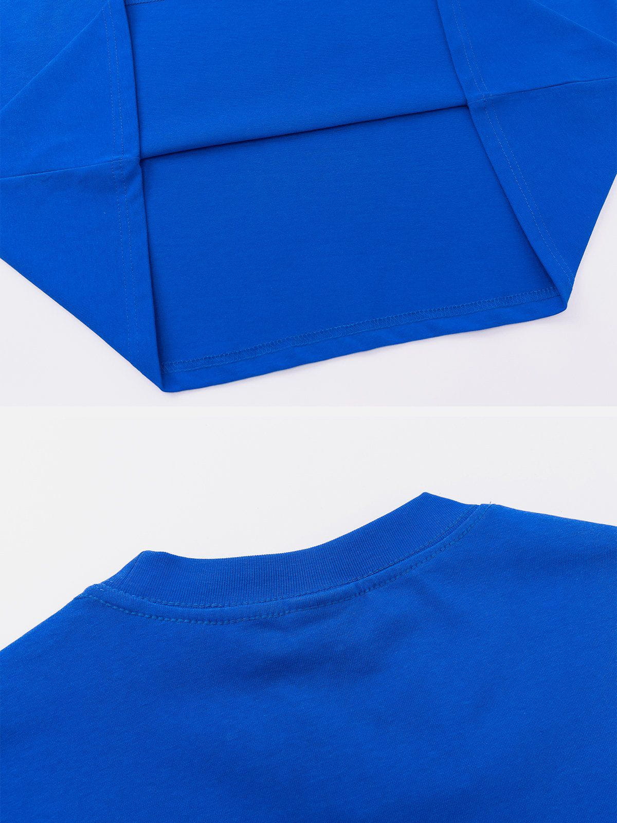 T-Shirt mit Kaninchen-Grafikstickerei 