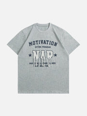T-Shirt mit Stern-Stickerei und Quaste 