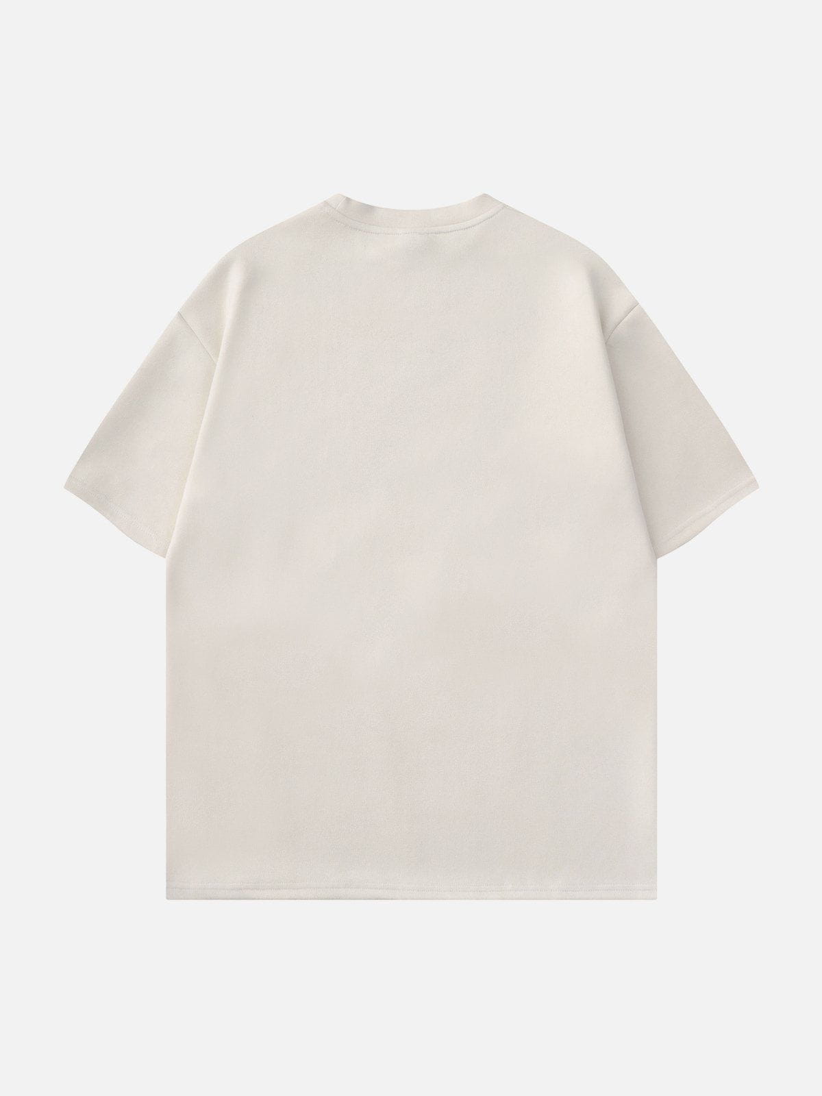 T-Shirt mit Stickerei und Dornenstern-Grafik 