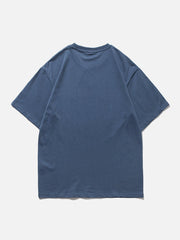 Baumwoll-T-Shirt mit FORWARD-Print 