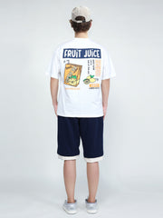 T-shirt graphique « JUS DE FRUITS » 