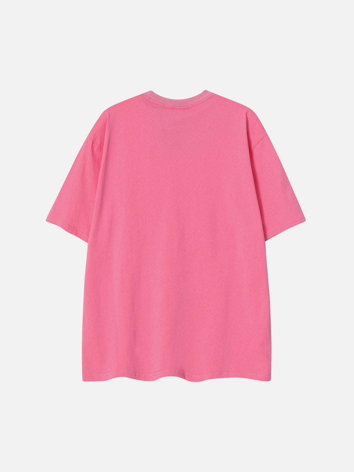 T-Shirt mit Feuerwerk-Print 