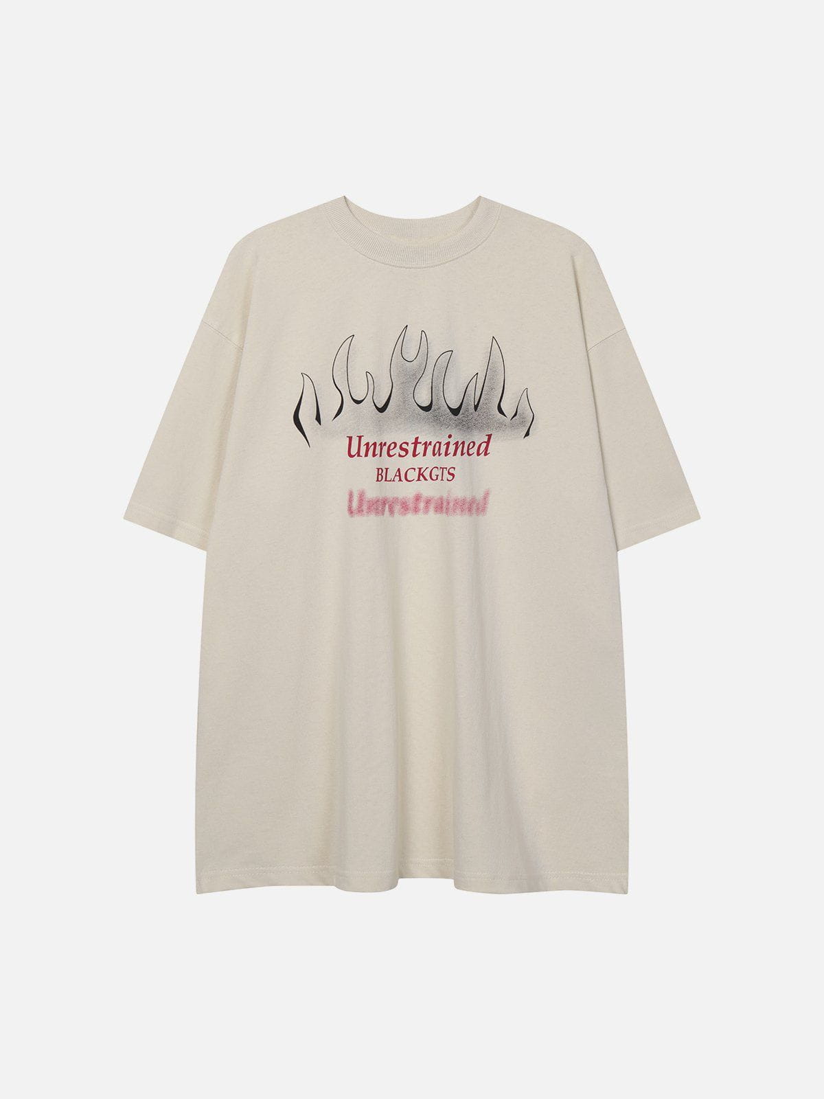 Flame Graffiti Graphic Tee
