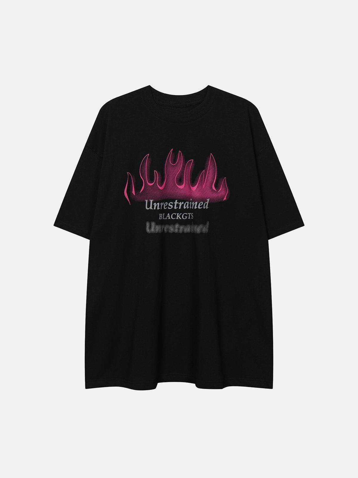 Flame Graffiti Graphic Tee