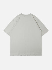 Flame Print Cotton Tee