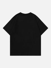 T-Shirt mit Flame Star Foam-Print 