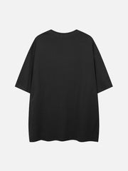 T-Shirt mit flachem, besticktem Klettverschluss und hochwertigen Perlen 