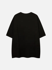 T-Shirt mit flachem, besticktem Klettverschluss und hochwertigen Perlen 