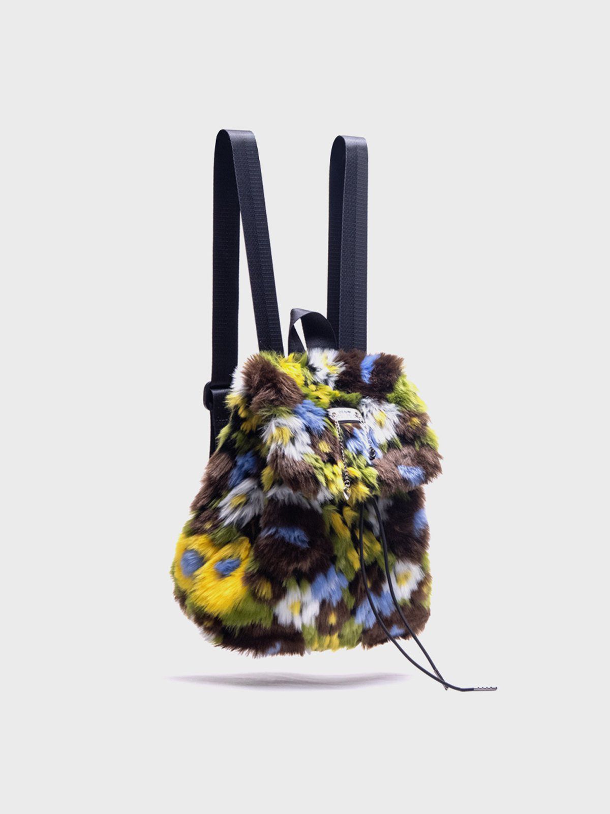 Fleece Flower Backpack