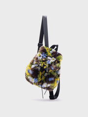 Fleece Flower Backpack