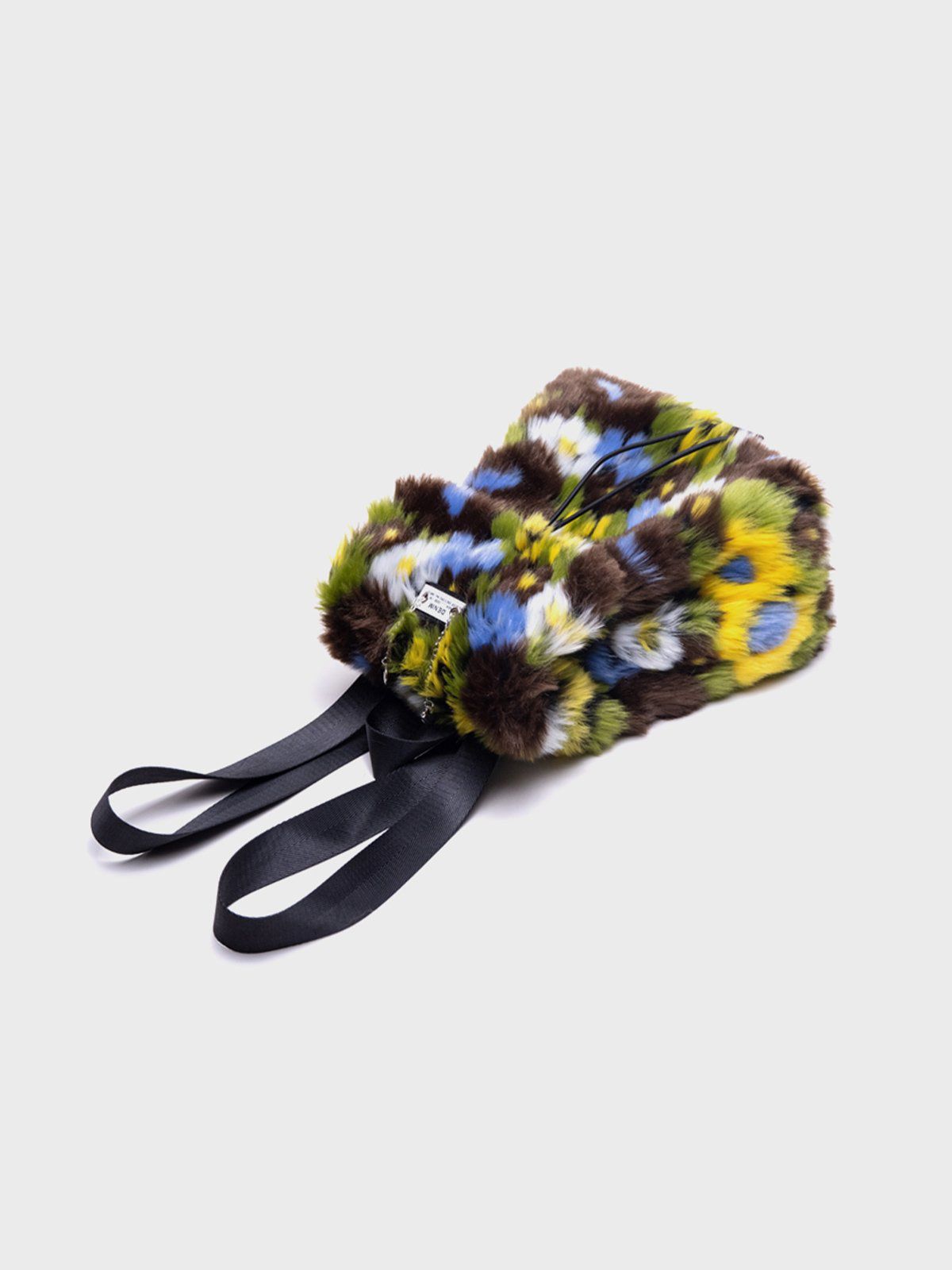 Fleece Flower Backpack