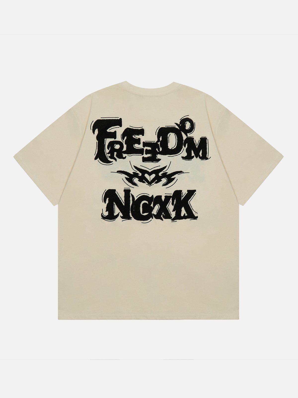 Flock Letter Tee