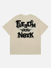 Flock Letter Tee