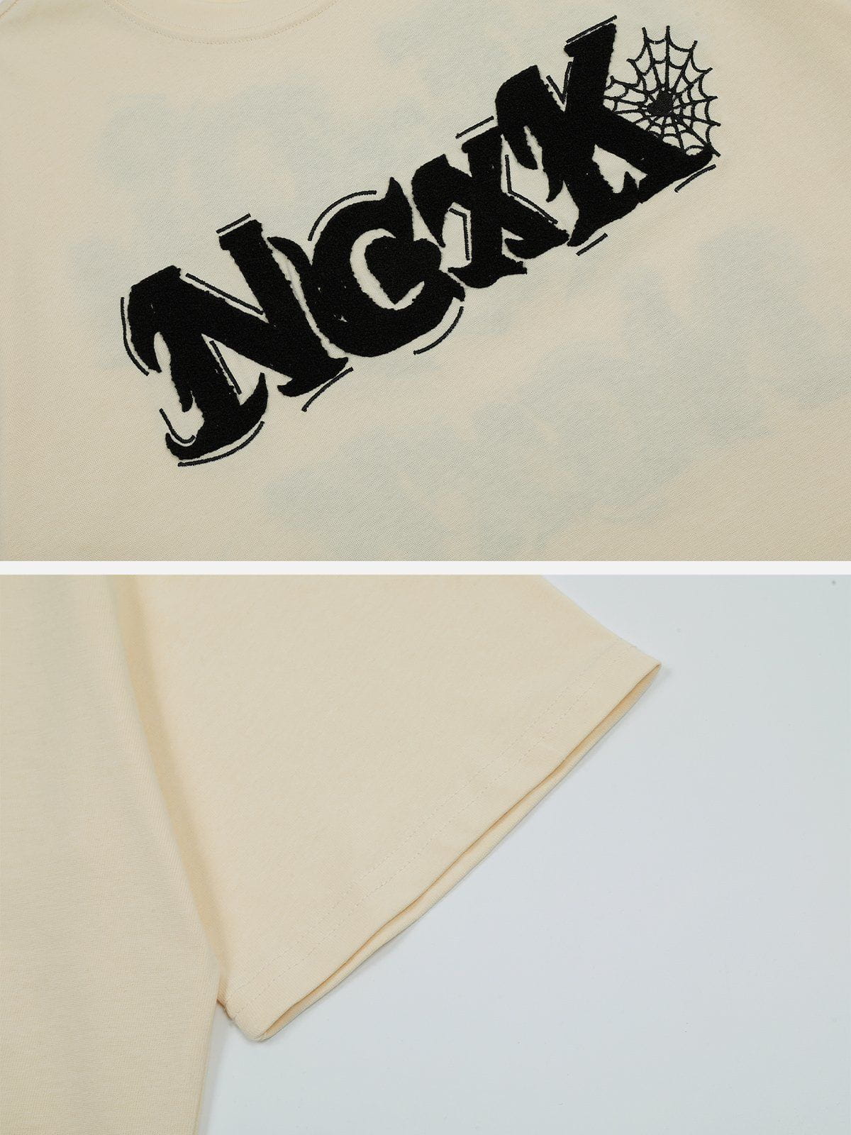 Flock Letter Tee