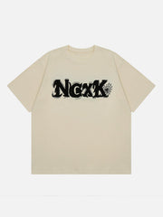 Flock Letter Tee