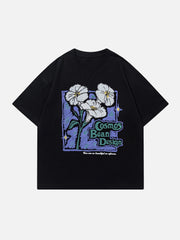 Flower Print Tee