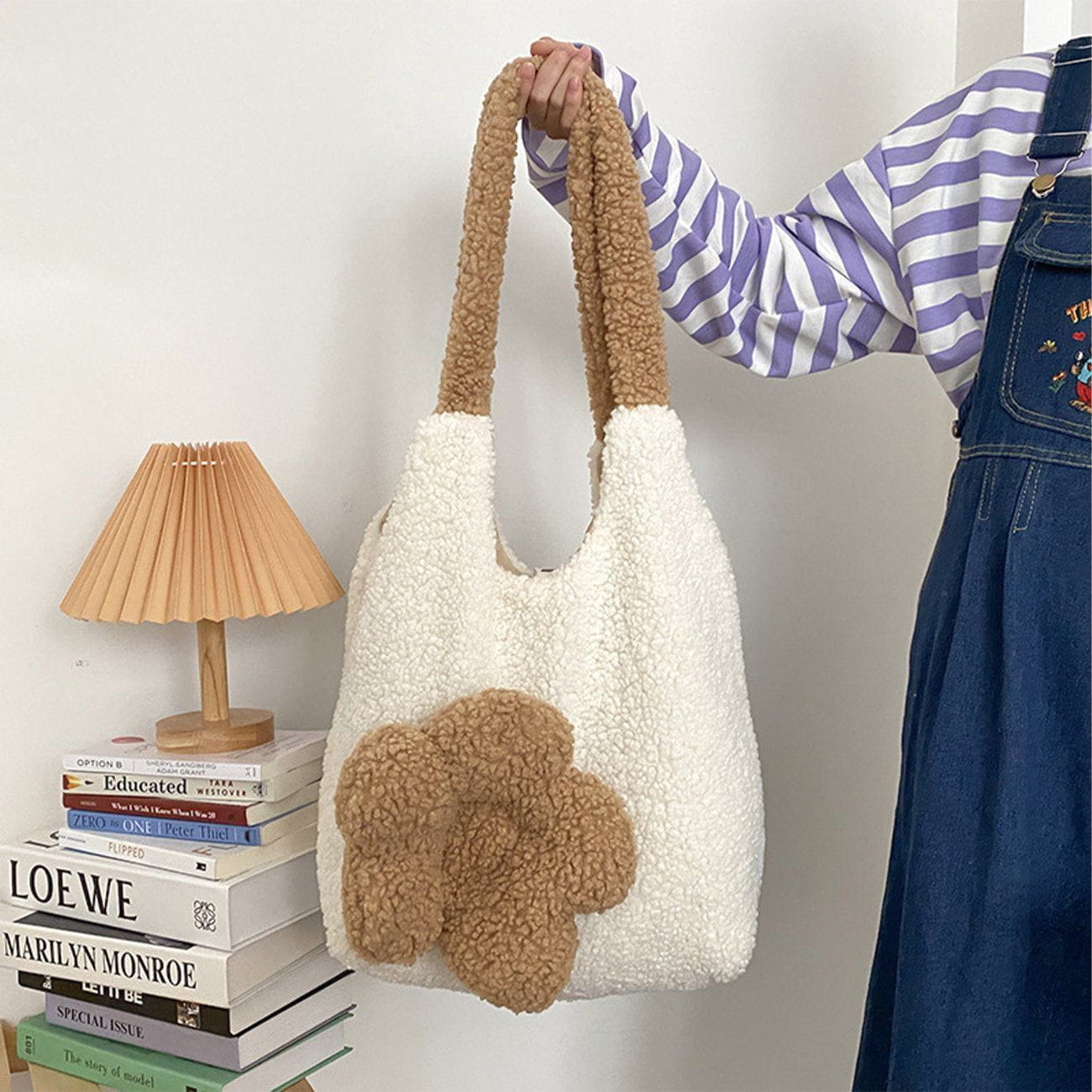 Flower Sherpa Bag