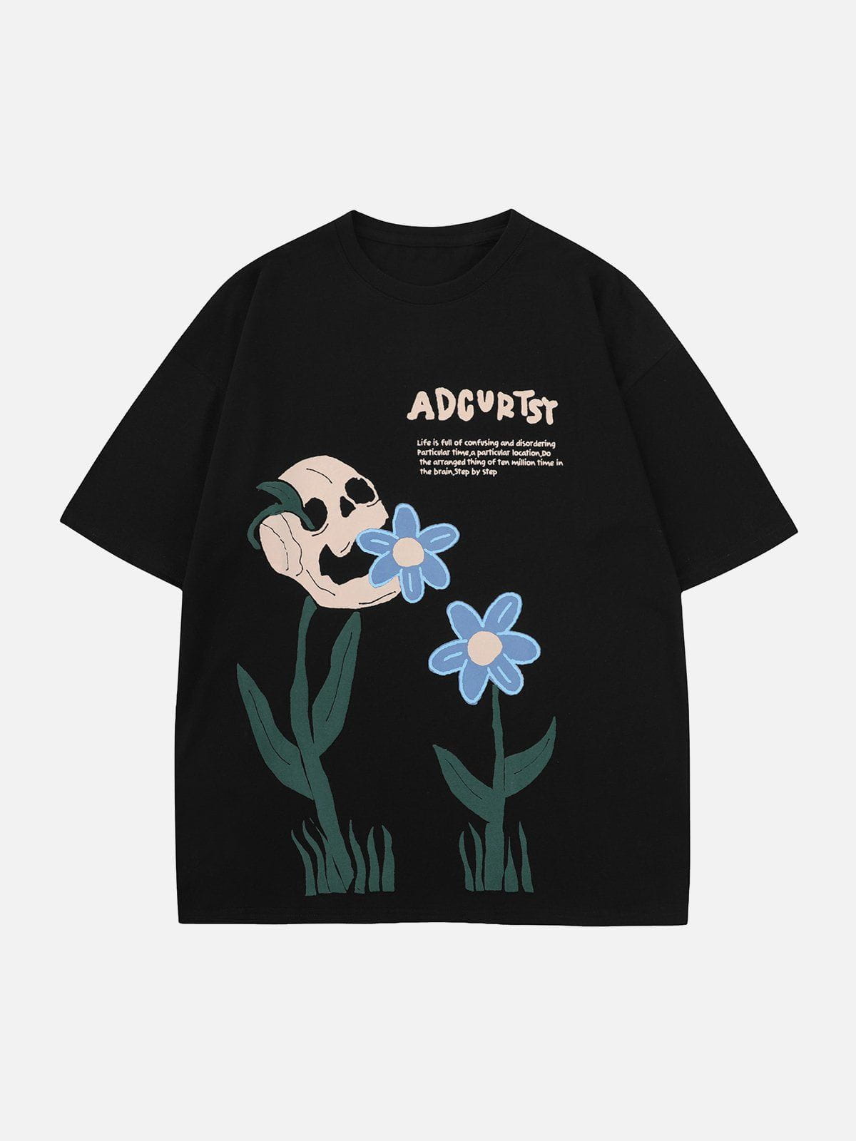 Flowers Print Tee