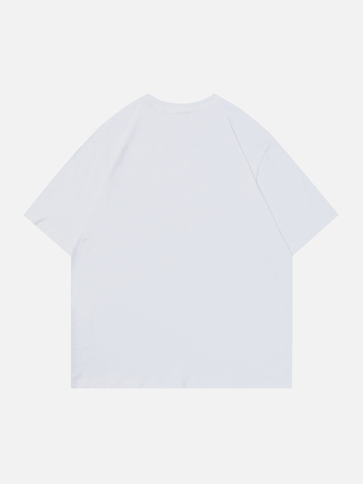 T-Shirt mit Schaumstoff-Dämonenhorn-Print 