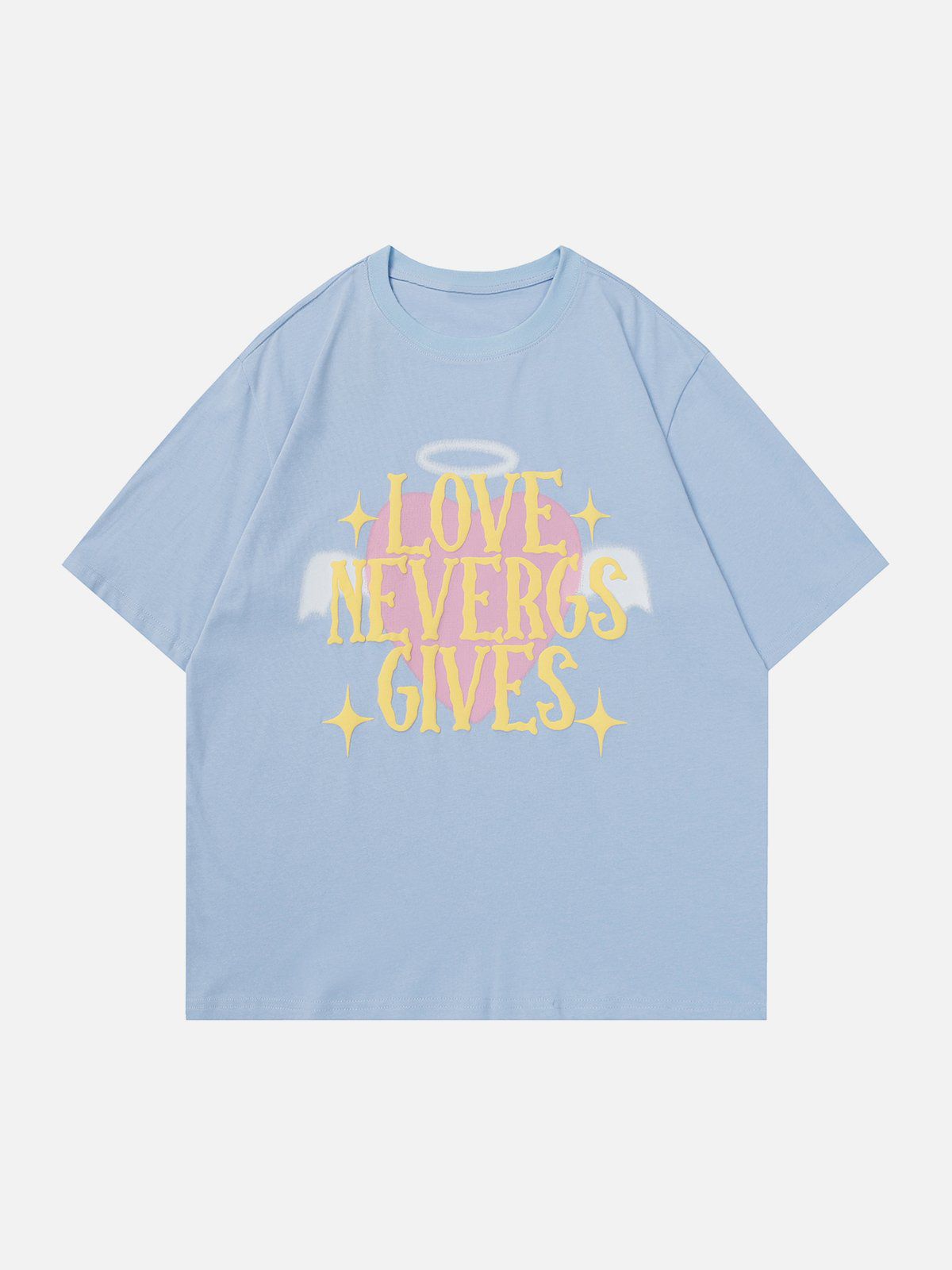 Foam Heart Print Tee