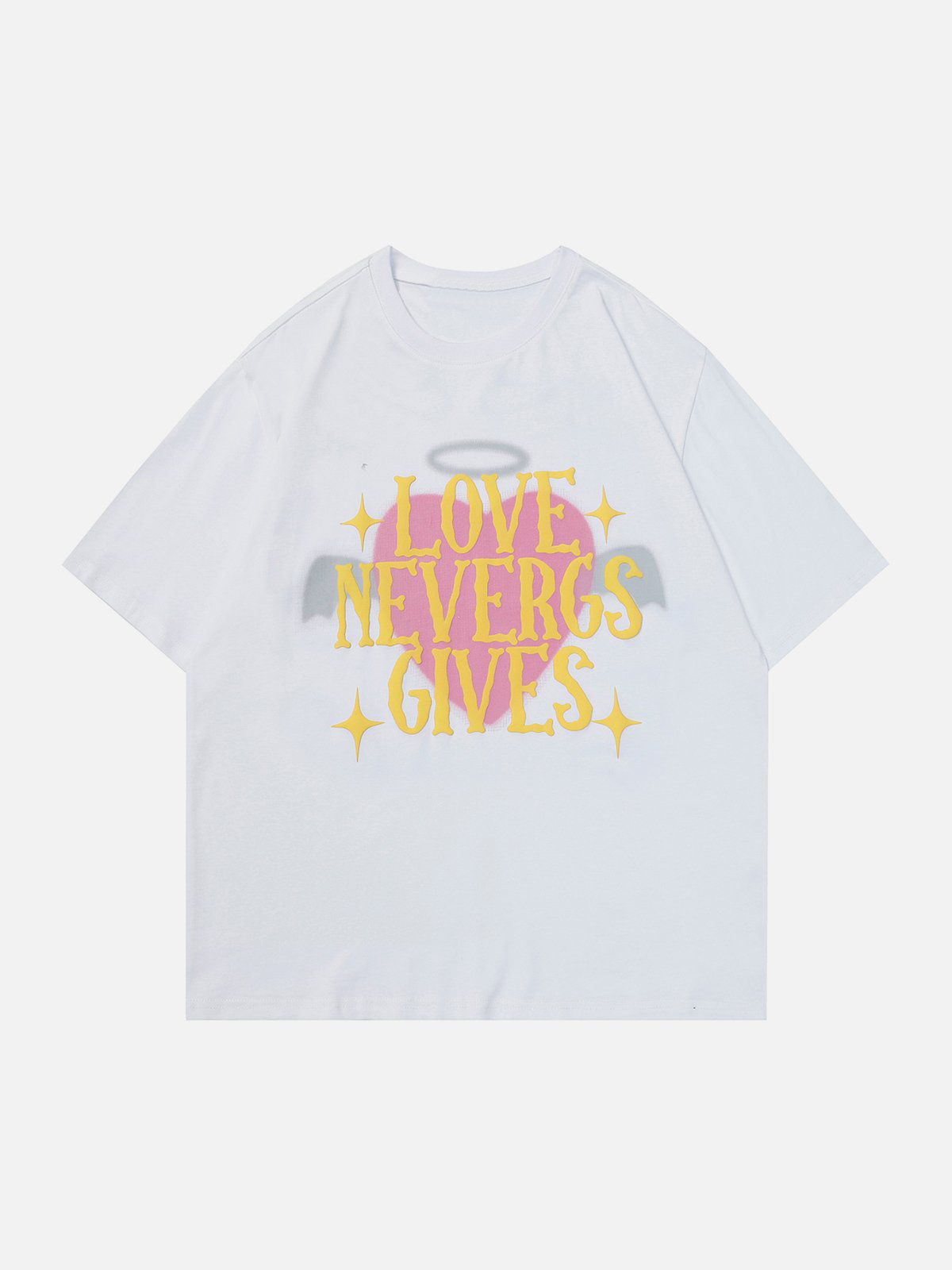 Foam Heart Print Tee