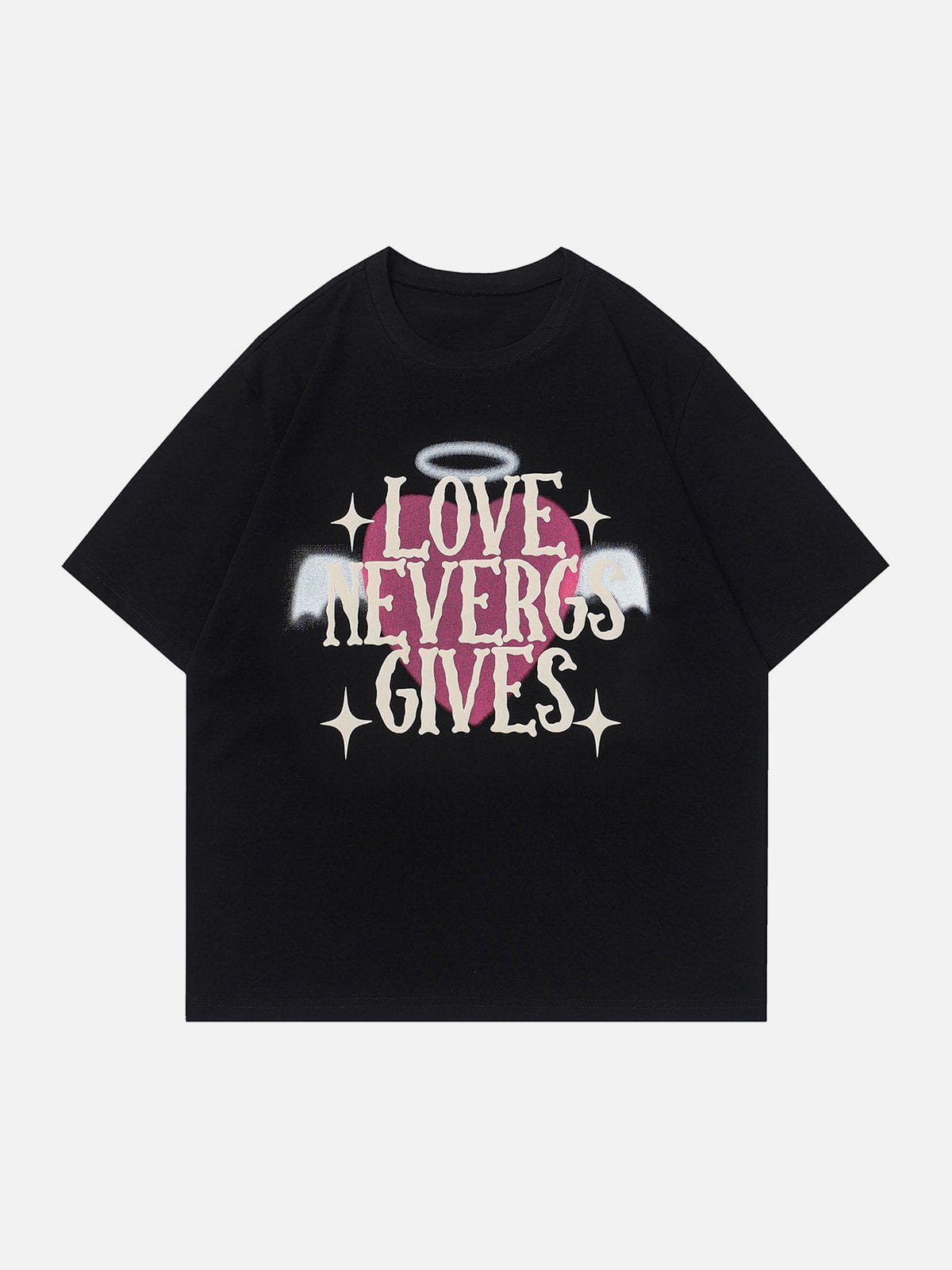 Foam Heart Print Tee