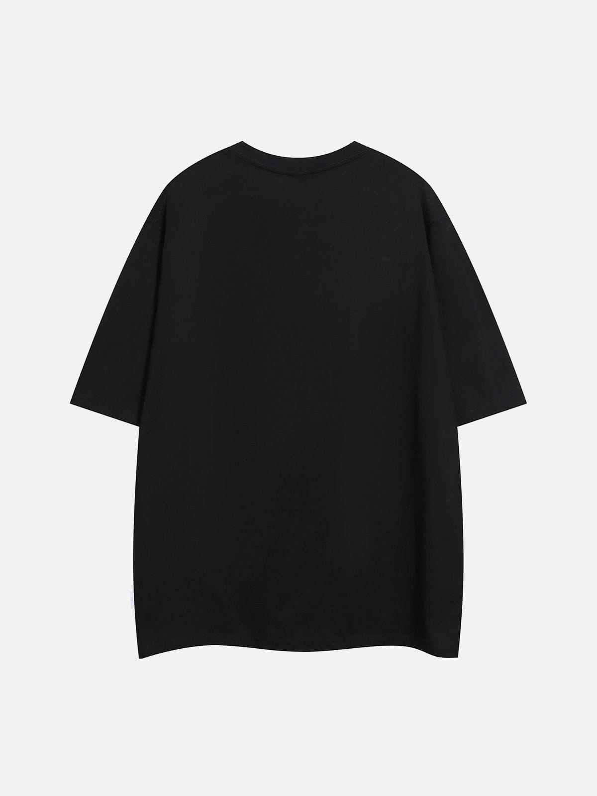 T-Shirt mit Schaumstoff-Buchstaben-Print 
