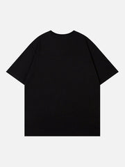 T-Shirt mit Schaumstoff-Aufdruck 