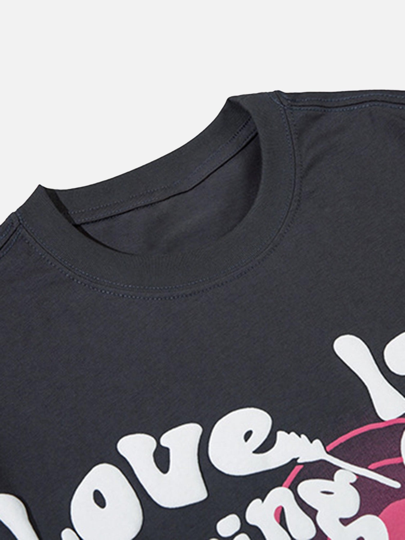 T-Shirt mit Schaumstoff-Aufdruck 