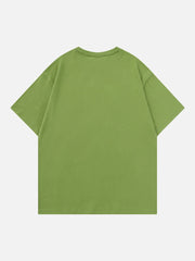 Kaninchen-T-Shirt mit Schaumstoffdruck 