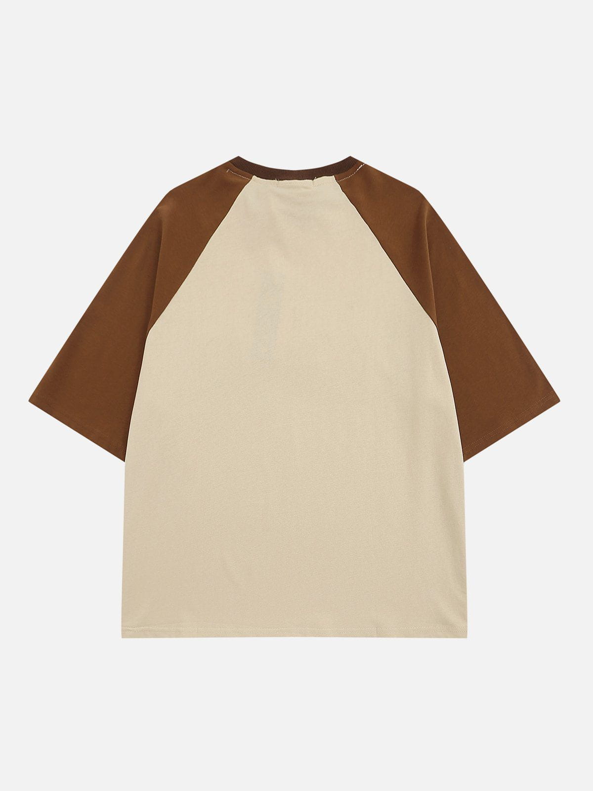 T-Shirt mit Schaumdruck und Sternenschatten 