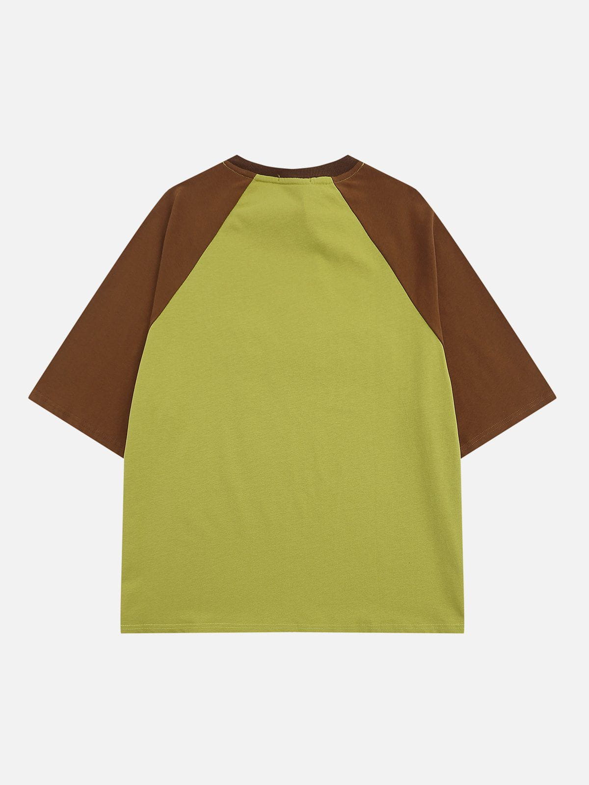 T-Shirt mit Schaumdruck und Sternenschatten 