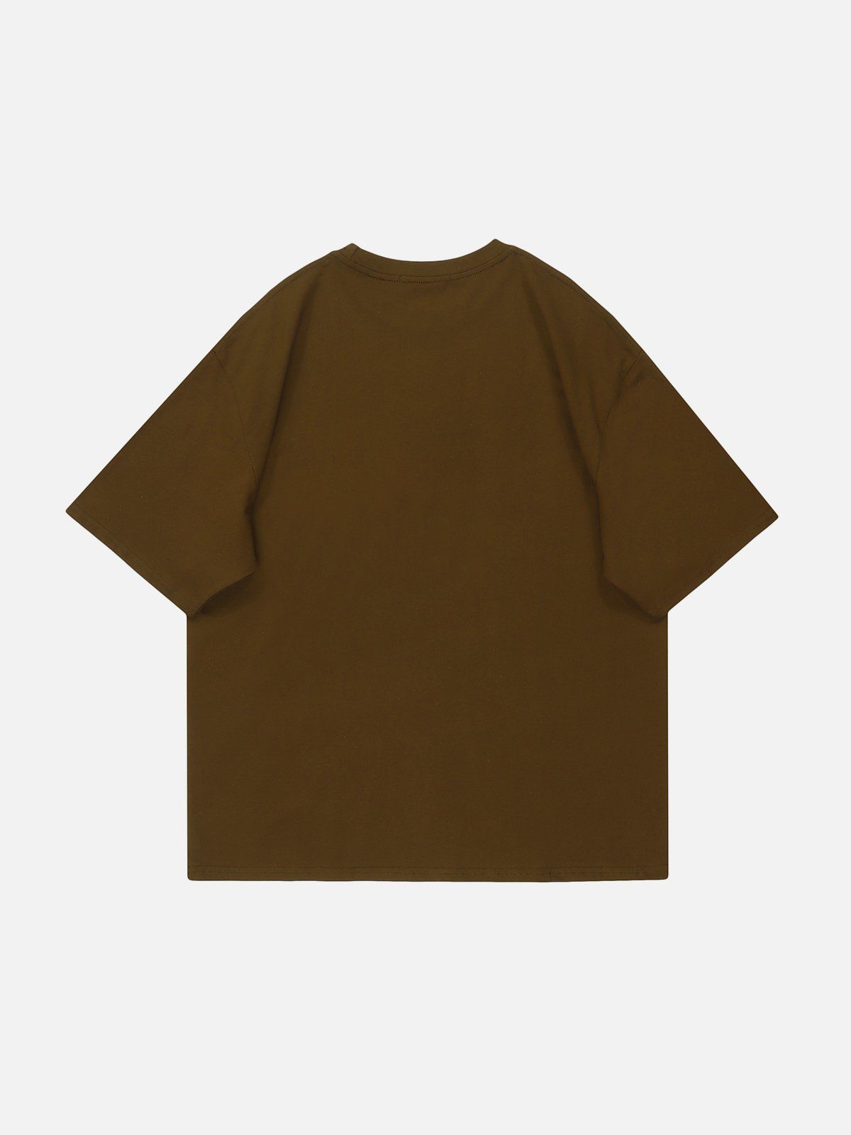 T-Shirt mit Schaumstoff-Stern-Aufdruck 