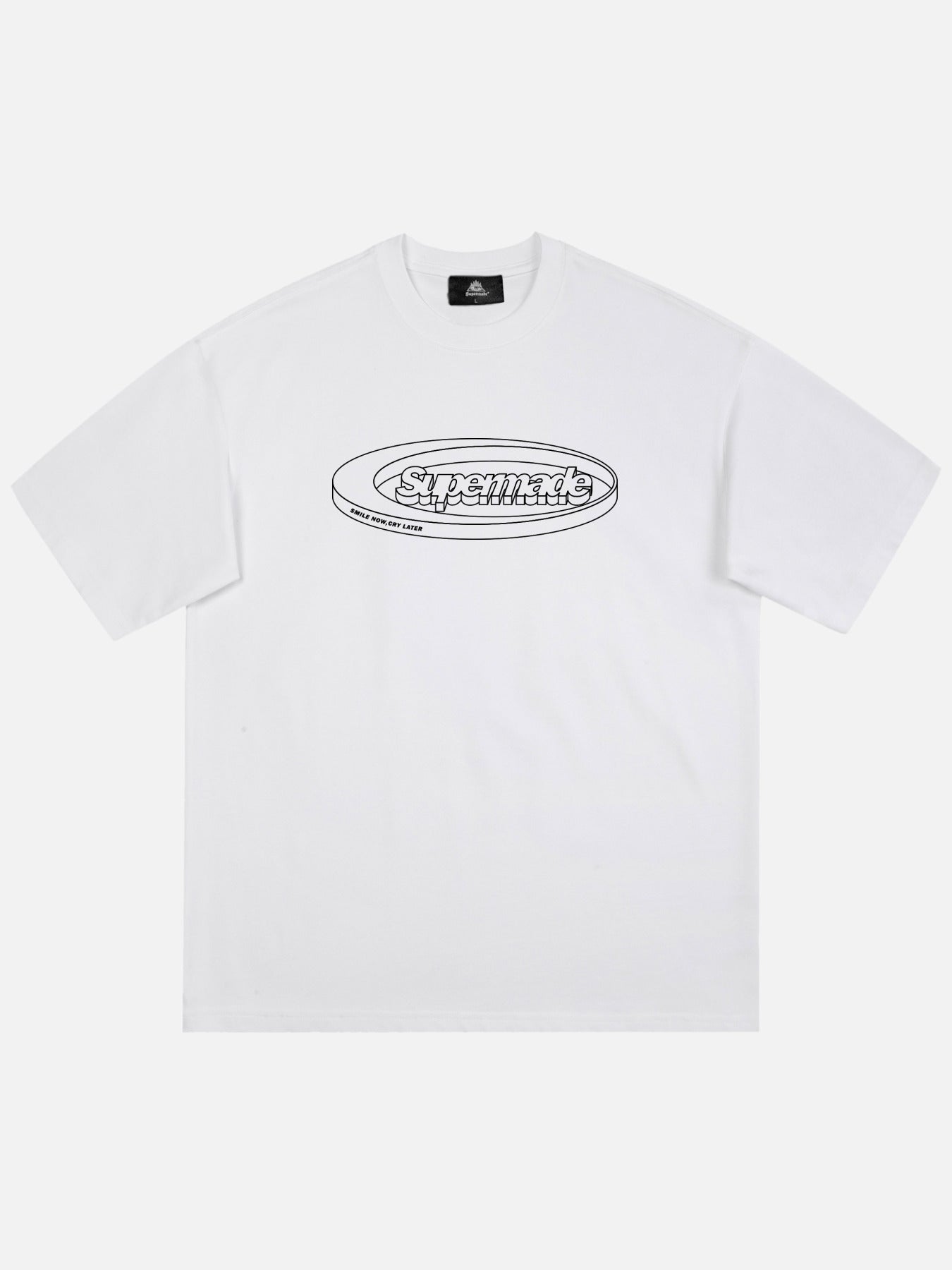 T-Shirt mit Schrift-Logo-Druck 