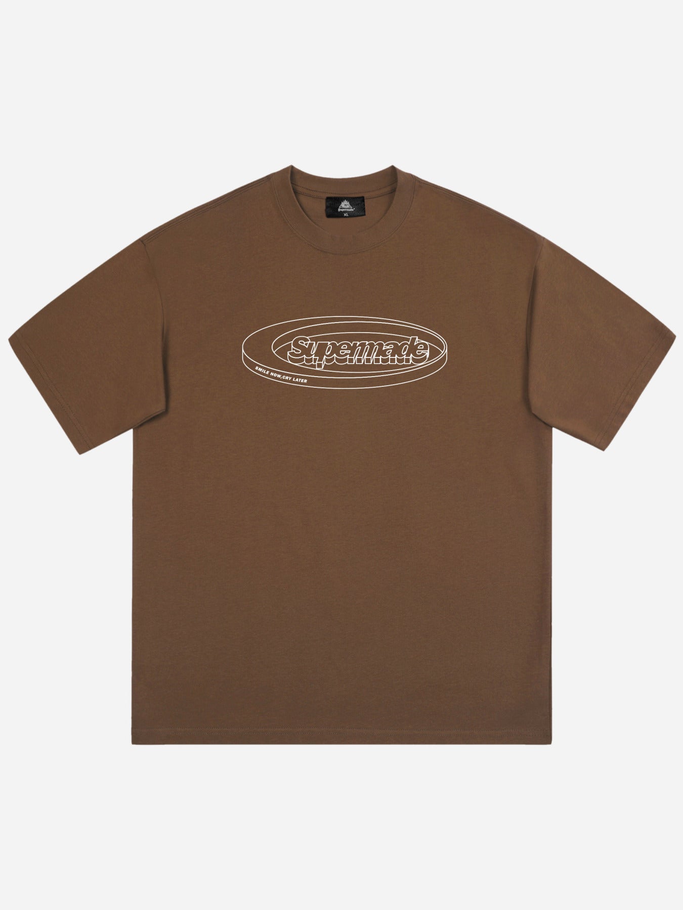 T-Shirt mit Schrift-Logo-Druck 
